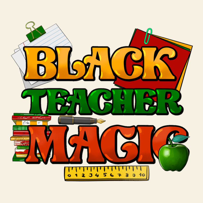 Black Teacher Magic Vintage Tee by HowdyJamesFarm | Teevron
