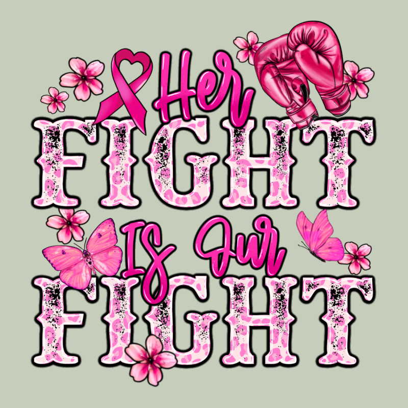 Her Fight Is Our Fight Cancer Awareness Ladies Tee by HowdyJamesFarm | Teevron