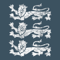 Retro Three England Lions Vintage Souvenir Urban Heavy Tee | Teevron