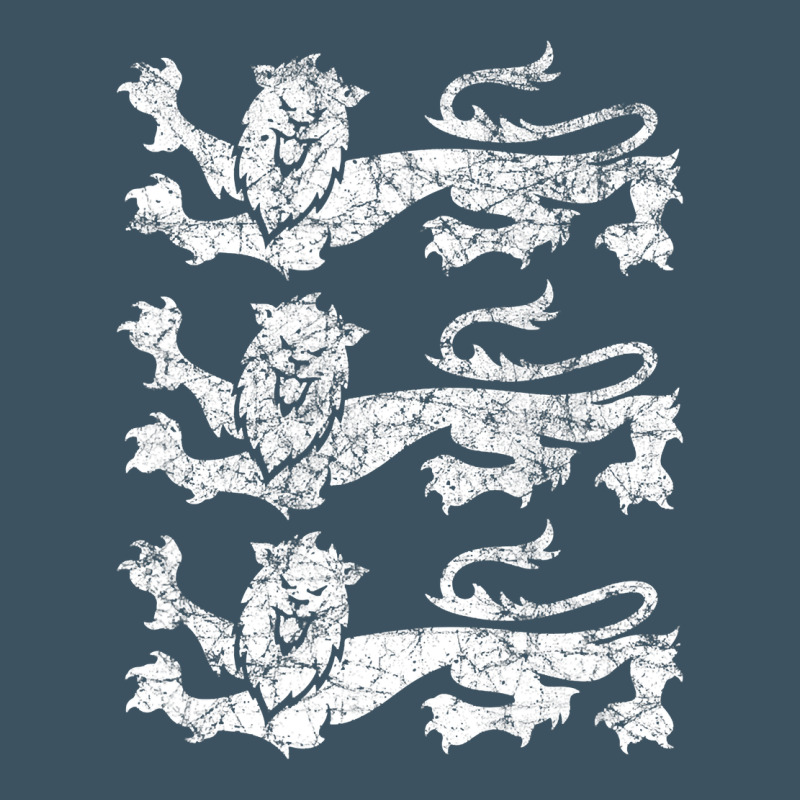 Retro Three England Lions Vintage Souvenir Urban Heavy Tee by longCreatives | Teevron