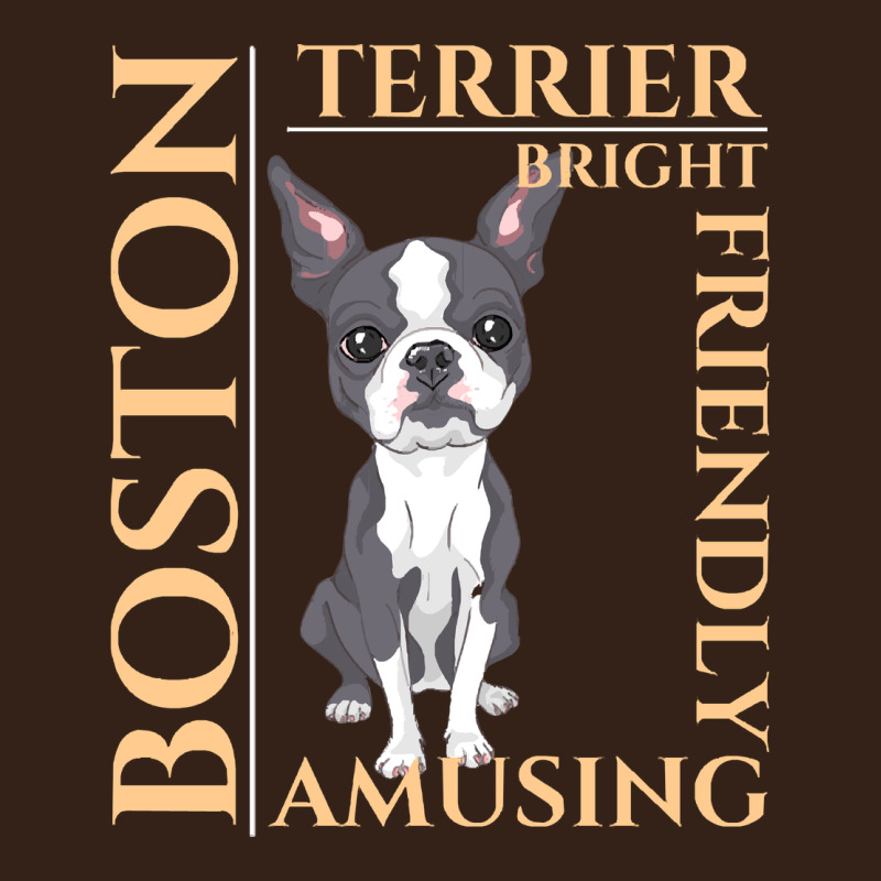 Boston Terrier T  Shirt Boston Terrier Dog Traits Gift T  Shirt Heavy Core Tee by longCreatives | Teevron