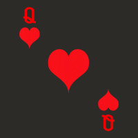 Queen Of Hearts  Playing Card   Halloween Costume Heavy Core Tee | Teevron