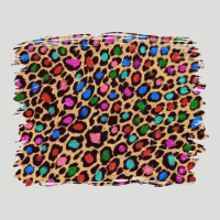 Leopard With Multiple Color Glitters Zipper Hoodie | Teevron