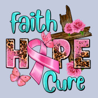 Faith Hope Cure Breast Cancer Long Sleeve Tee | Teevron