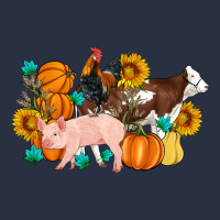 Farm Life Fall Pig Cow Rooster Heavyweight Sweatshirt | Teevron
