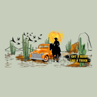 Western I Got A Heart Like A Truck Ladies Tee | Teevron