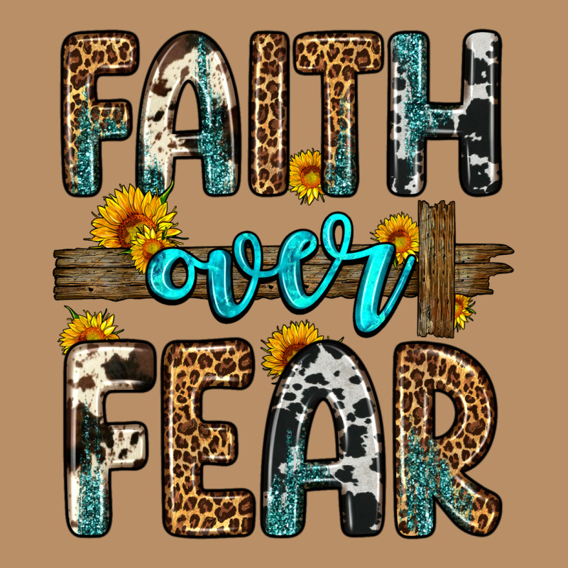Faith Over Fear Vintage Hoodie by OliviaCreatesArt | Teevron