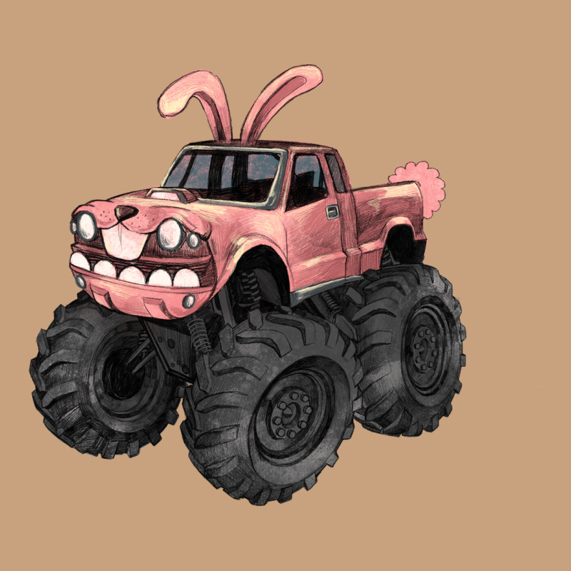 Easter Monster Truck Easter Day Vintage Tee by HowdyJamesFarm | Teevron