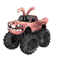 Easter monster truck Easter Day | Teevron
