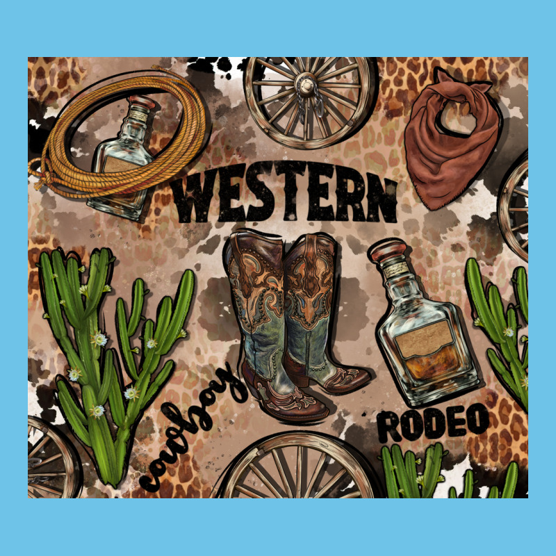 Western Rodeo Premium Sweatshirt by AdoDesignShop | Teevron