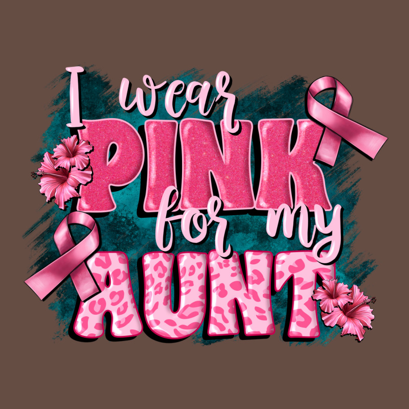 I Wear Pink For My Aunt Long Sleeve Tee by FaDigitalArtStudio | Teevron