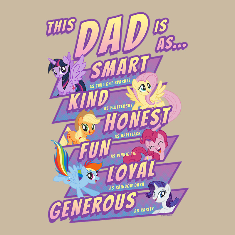 My Little Pony Father's Day Group Shot This Dad Is Long Sleeve Tee by longCreatives | Teevron
