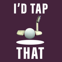 I'd Tap That Tfunny Golf Long Sleeve Tee | Teevron