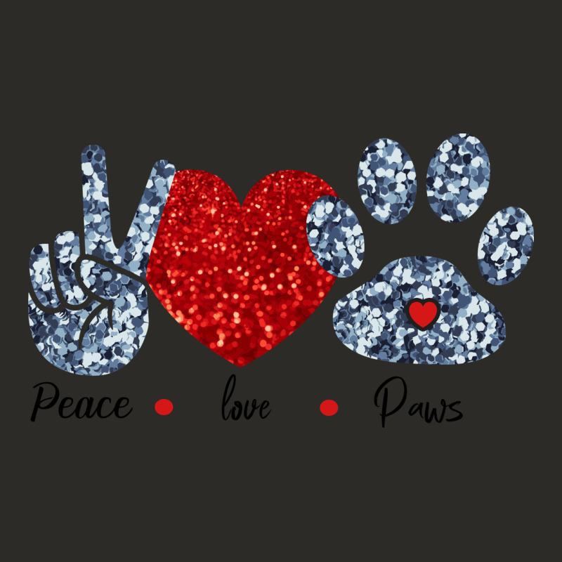 Peace Love Paws Heavy Core Tee by Bettercallsaul | Teevron