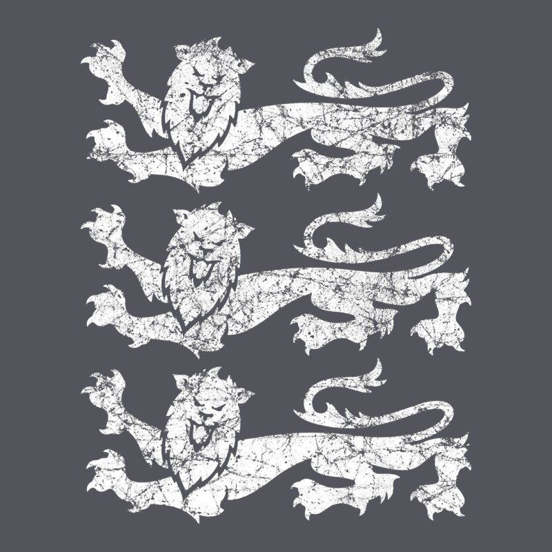 Retro Three England Lions Vintage Souvenir Vintage Hoodie by longCreatives | Teevron