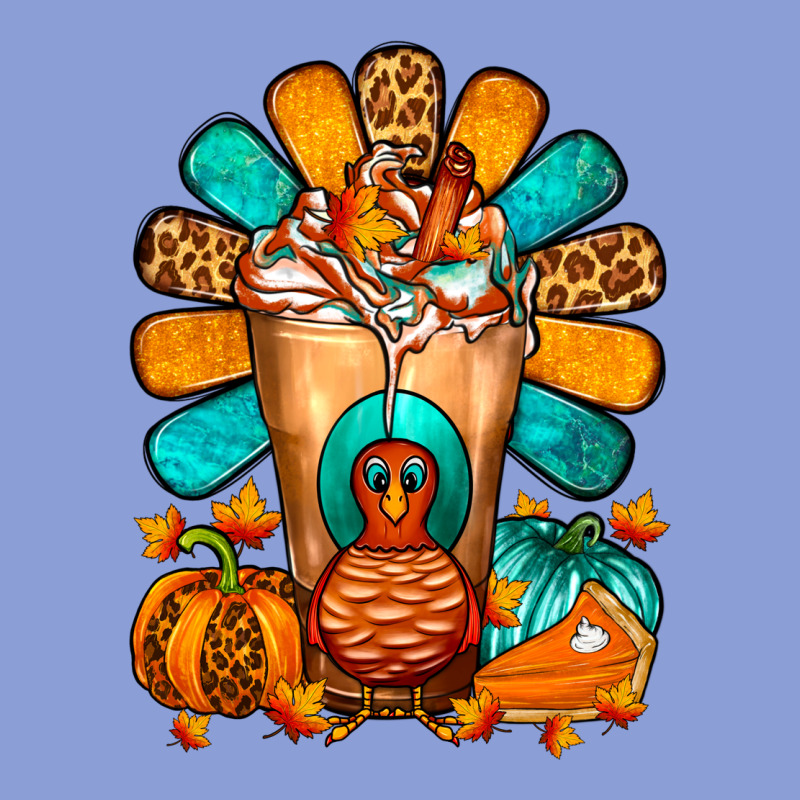 Thanksgiving Cold Drink Frappe Long Sleeve Tee by FaDigitalArtStudio | Teevron