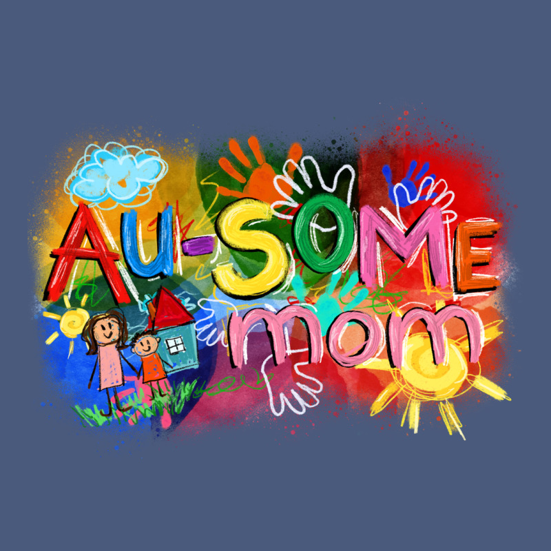 Au-some Mom Autism Vintage Hoodie by FaDigitalArtStudio | Teevron