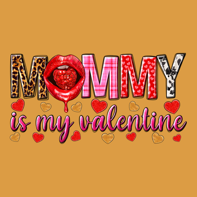 Mommy Is My Valentine Mother's Day Urban Heavy Tee by HowdyJamesFarm | Teevron