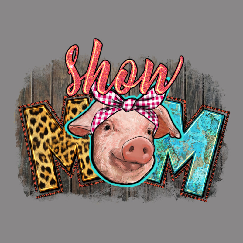 Show Mom Pig Vintage Tee by CowGirlArtShop | Teevron