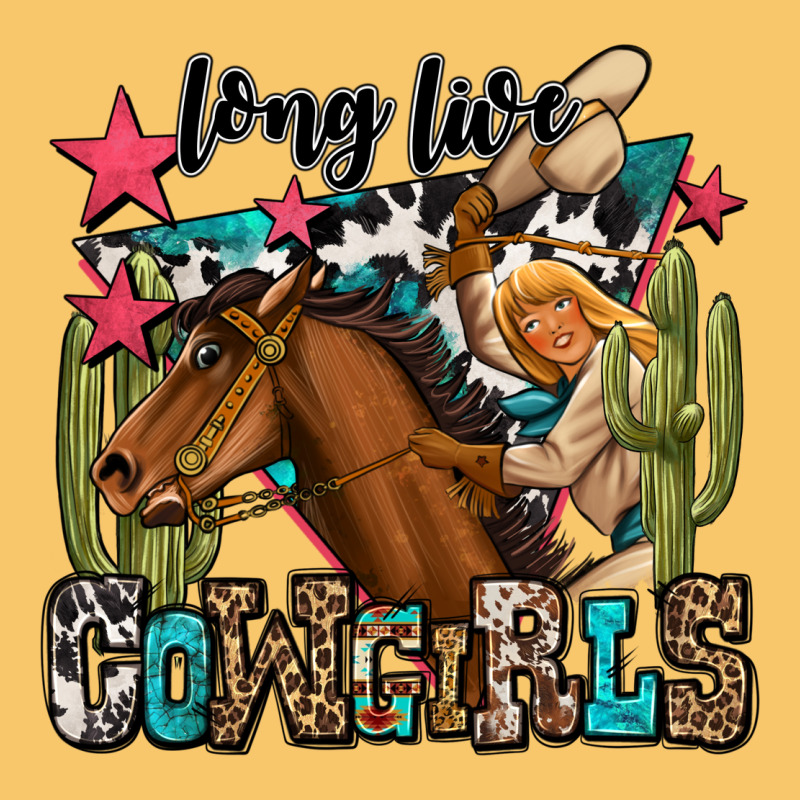 Long Live Cowgirls Vintage Hoodie by OliviaCreatesArt | Teevron