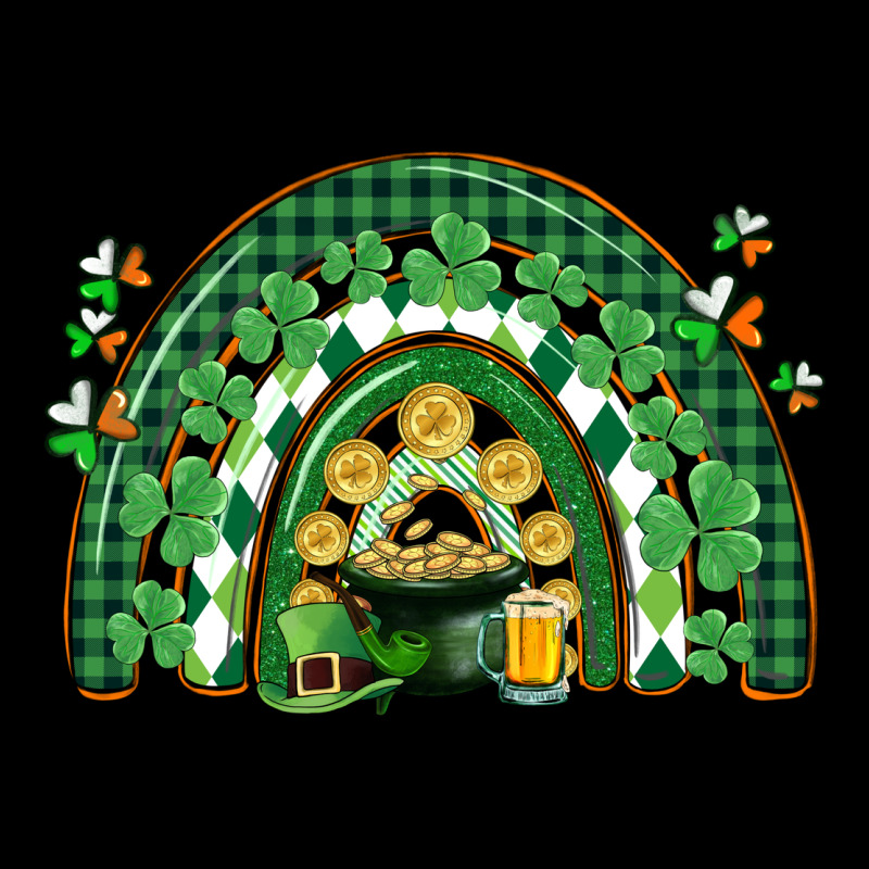 St. Patrick's Rainbow Urban Heavy Tee by CowGirlArtShop | Teevron