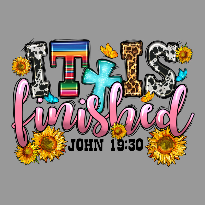 It Is Finished John 19 30 Vintage Hoodie by OliviaCreatesArt | Teevron