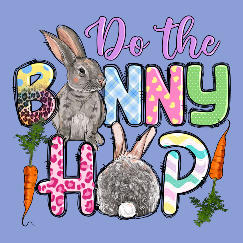 Do The Bunny Hop Easter Long Sleeve Tee by OliviaCreatesArt | Teevron