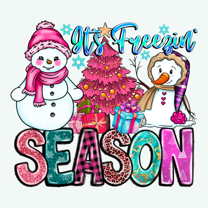 It's Freezin Season Premium Hoodie by CowhideDigitalArt | Teevron