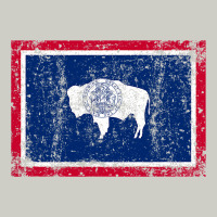State Of Wyoming Flag Fun Vintage Retro Fall Hiking Heavyweight Hoodie | Teevron