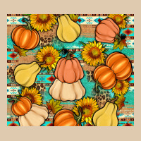 Pumpkin Sunflowers Leaves Heavyweight Sweatshirt | Teevron