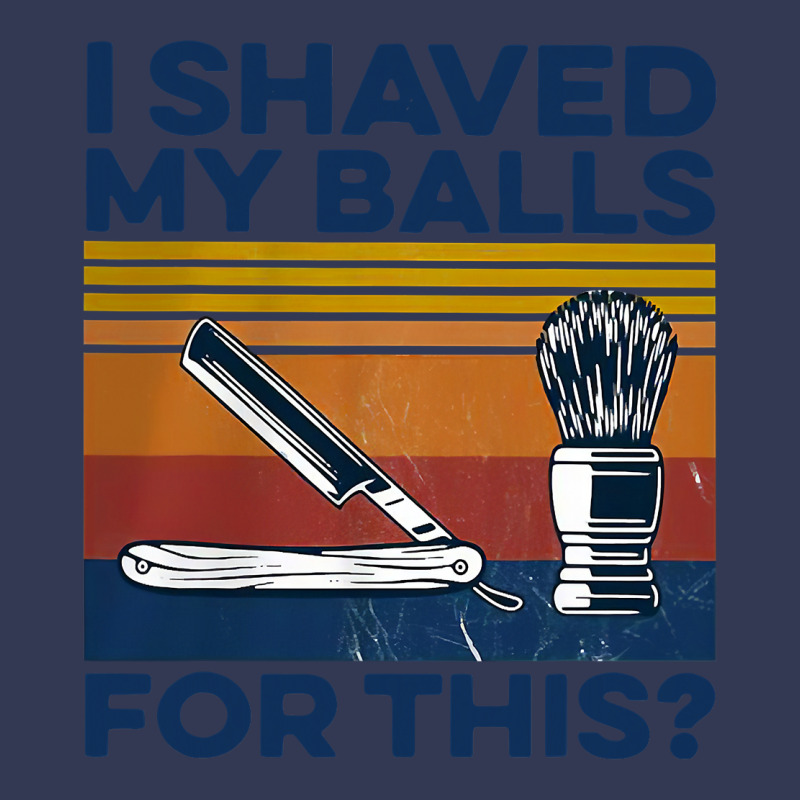 Nice I Shaved My Balls For This Vintage Heavyweight Hoodie by longCreatives | Teevron