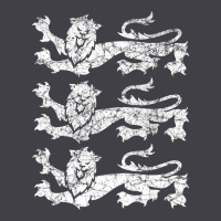 Retro Three England Lions Vintage Souvenir Heavyweight Hoodie | Teevron