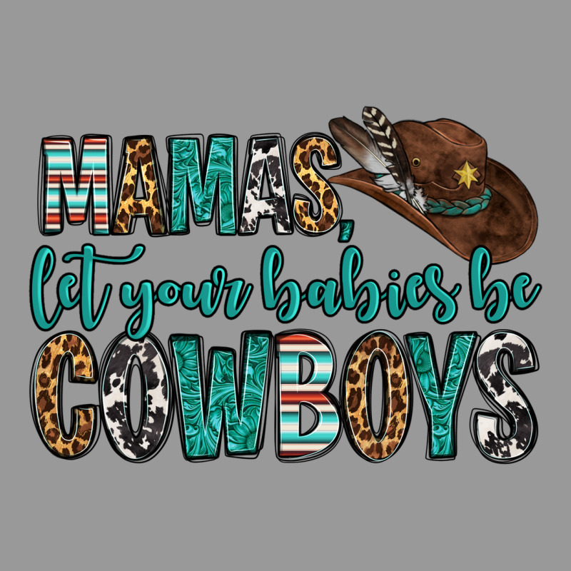 Mama's Let Your Babies Be Cowboys Vintage Hoodie by OliviaCreatesArt | Teevron