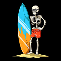 Surfing Skeleton Halloween Themed Surf Lovers Gift Urban Hoodie | Teevron