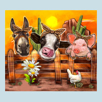 Farm Animal Ladies Tee | Teevron
