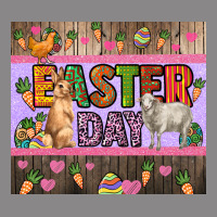 Easter Day Farm Animals Tumbler Vintage Tee | Teevron