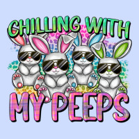 Chilling With My Peeps Easter Bunnies Urban Heavy Tee | Teevron
