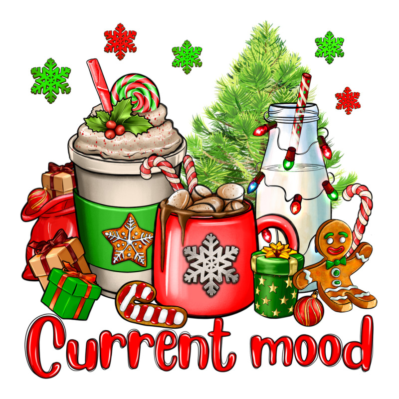 Current Mood Christmas Long Sleeve Tee by OliviaCreatesArt | Teevron