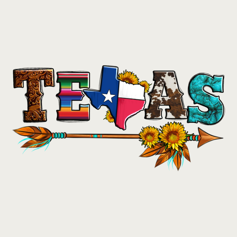 Texas With Arrow And Sunflowers Zipper Hoodie by Artiststas | Teevron