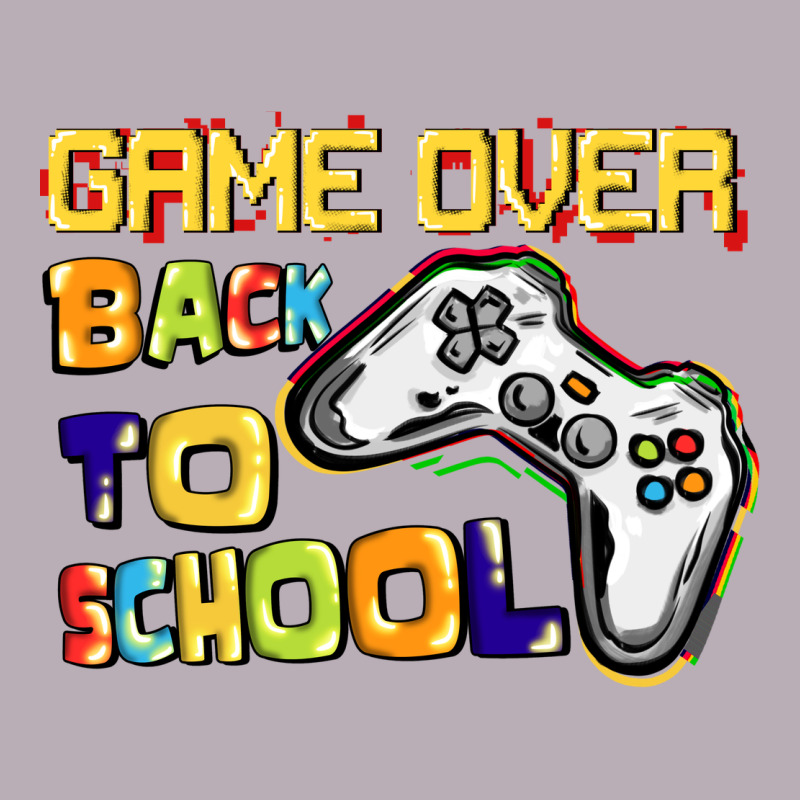 Game Over Back To School Vintage Tee by CowGirlArtShop | Teevron