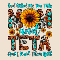 God Gifted Me Two Titles Mom And Teta And I Rock T Urban Hoodie | Teevron
