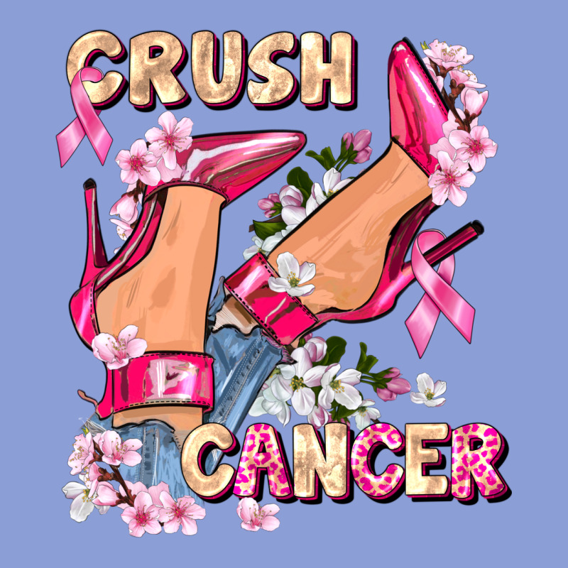 Crush Breast Cancer Long Sleeve Tee by FaDigitalArtStudio | Teevron