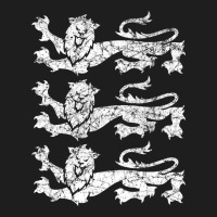 Retro Three England Lions Vintage Souvenir Classic Tee | Teevron
