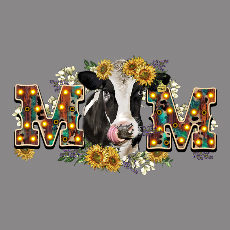 Mom With Cow Vintage Tee by CowGirlArtShop | Teevron