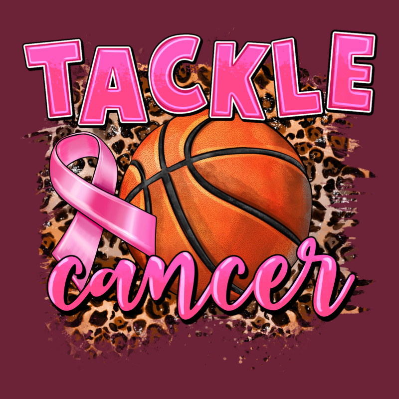 Tackle Cancer Basketball Long Sleeve Tee by FaDigitalArtStudio | Teevron