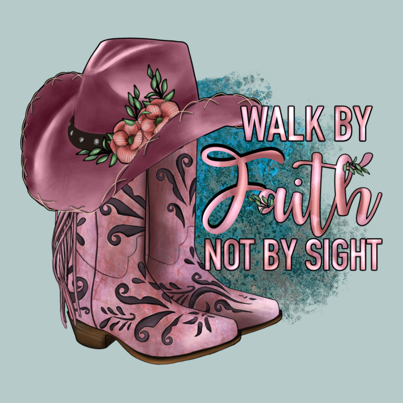 Walk By Faith Not By Sight Heavy Core Tee by JahusDesignShop | Teevron