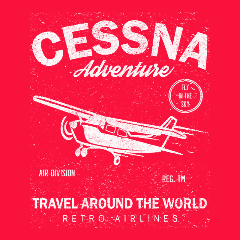 Cessna Distressed Classic Tee by longCreatives | Teevron