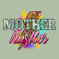 Mother Hustler Lightning Bolt Mother's Day Urban Heavy Tee | Teevron