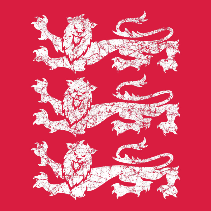 Retro Three England Lions Vintage Souvenir Premium Hoodie by longCreatives | Teevron