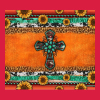 Sunflowers Cross Aztec Pattern Premium Hoodie | Teevron